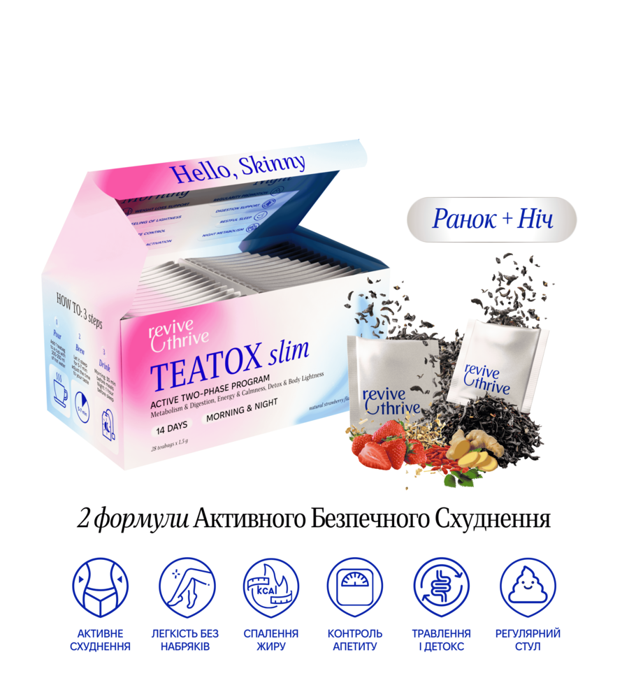 програма схуднення  • TEATOX slim