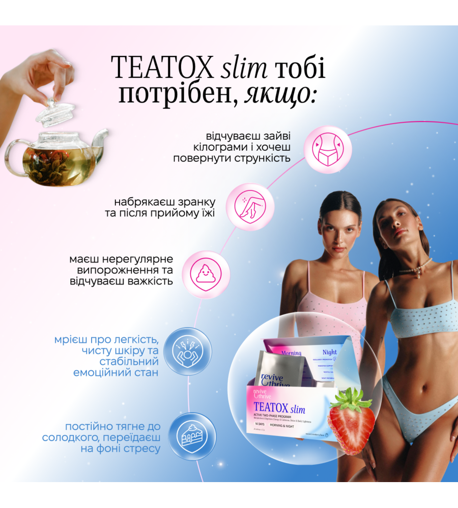 програма схуднення  • TEATOX slim
