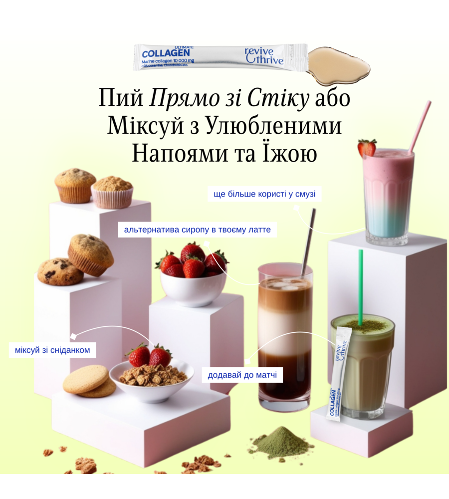 колагеновий комплекс • ULTIMATE beauty • стіки