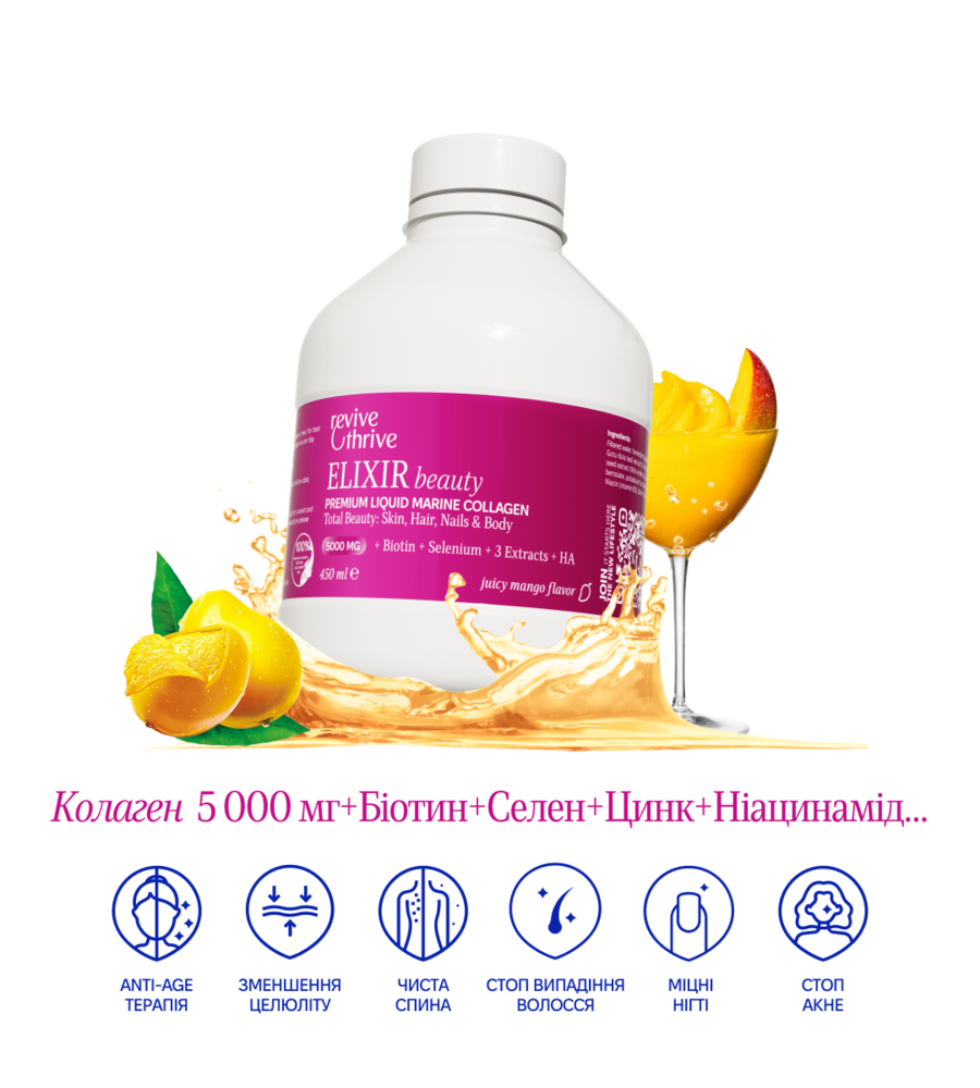 колагеновий комплекс • ELIXIR beauty • флакон