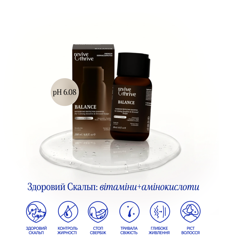 трихологічний шампунь • BALANCE